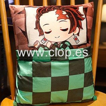 Almohada de peluche de Anime de Demon Slayer, Kamado Tanjirou - Imagen 1