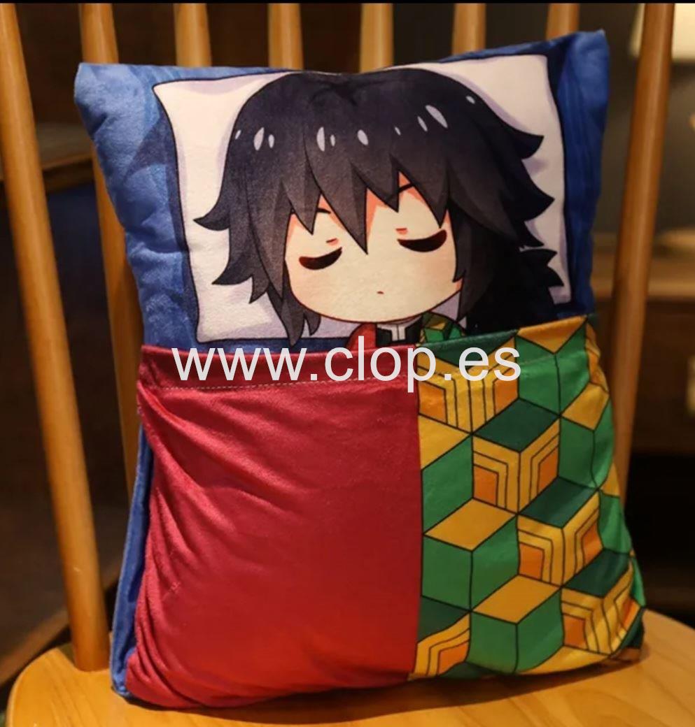 Almohada de peluche de Anime de Demon Slayer, Tomioka Giyuu - Imagen 1