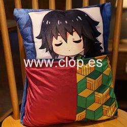 Almohada de peluche de Anime de Demon Slayer, Tomioka Giyuu - Imagen 1