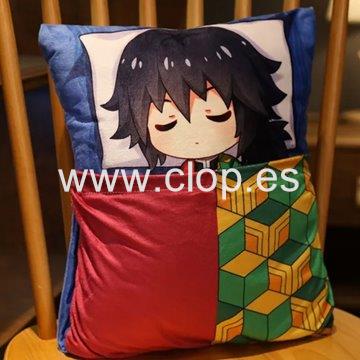 Almohada de peluche de Anime de Demon Slayer, Tomioka Giyuu - Imagen 1