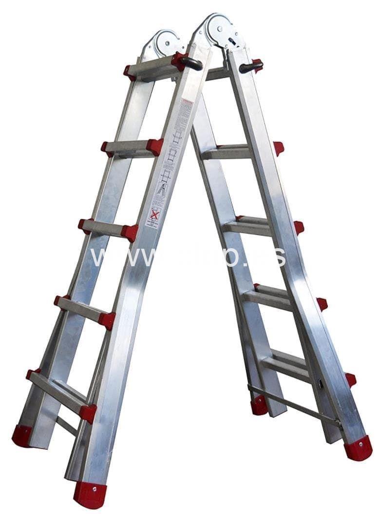 Escalera telescópica plegable - Imagen 1