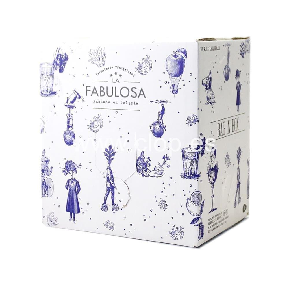 La Fabulosa Vermut Blanco Recambio BagInBox 2L - Imagen 1