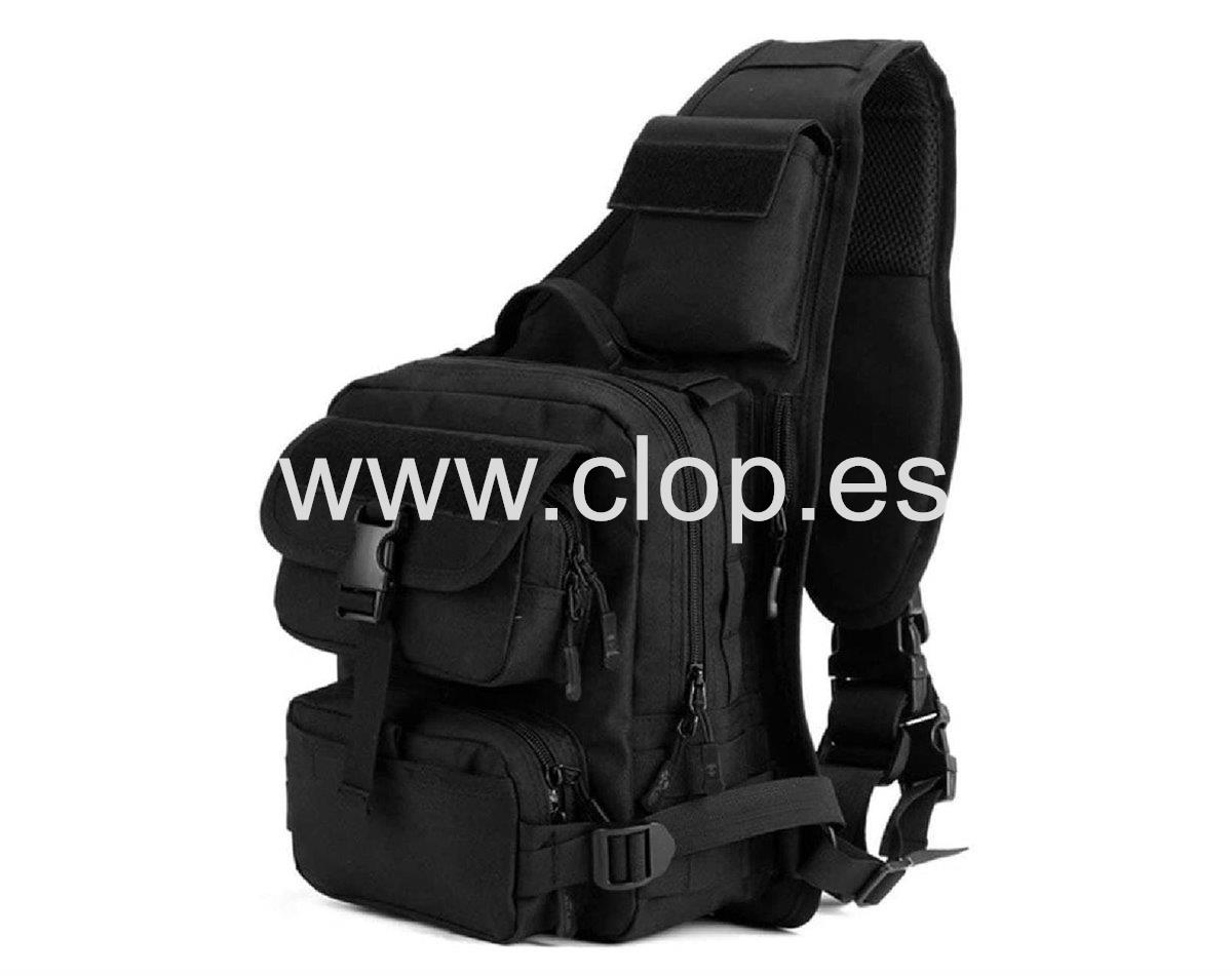 Mochila deportiva negra - Imagen 1