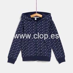 Sudadera de deporte abierta Unisex TEX - Imagen 1