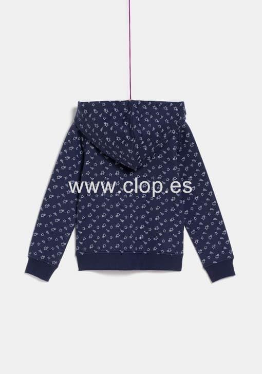 Sudadera de deporte abierta Unisex TEX - Imagen 2