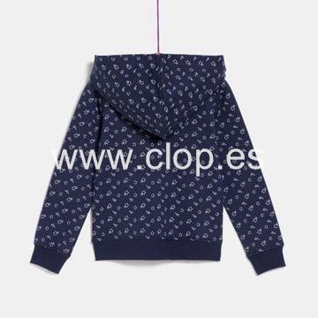 Sudadera de deporte abierta Unisex TEX - Imagen 2