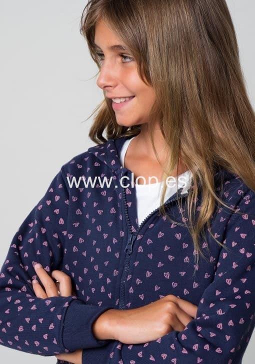 Sudadera de deporte abierta Unisex TEX - Imagen 3