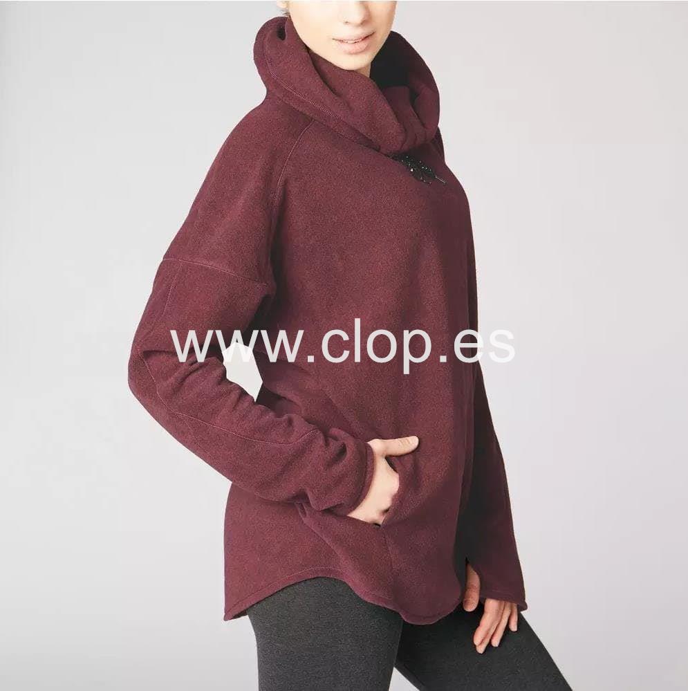 Sudadera Overside polar mujer Yoga - Imagen 1