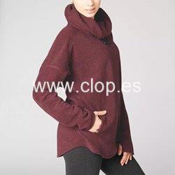 Sudadera Overside polar mujer Yoga - Imagen 1