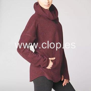Sudadera Overside polar mujer Yoga - Imagen 1